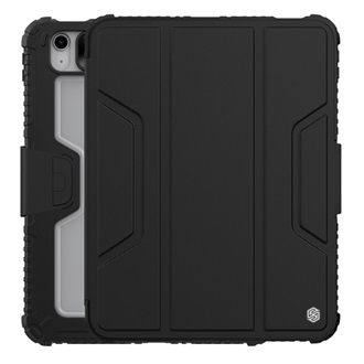 IPAD 11 (2025) NILLKIN BUMPER PRO szilikon telefonvédő aktív FLIP, asztali tartó, FEKETE