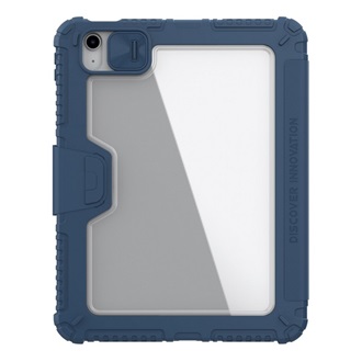 IPAD 11 (2025) NILLKIN BUMPER PRO szilikon telefonvédő aktív FLIP, asztali tartó, SÖTÉTKÉK