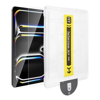 IPAD Air 11 (2026) / Air 11 (2025) / Air 11 (2024) GIGAPACK Képernyővédő üveg 0.3mm, NEM íves + segédkeret, ÁTLÁTSZÓ