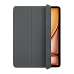 IPAD Air 13 (2024) APPLE Smart Folio tok álló, bőr hatású aktív FLIP, asztali tartó, SZÉNSZÜRKE