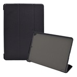 IPAD Air 2019 Gigapack Tok álló, bőr hatású aktív FLIP, asztali tartó, FEKETE