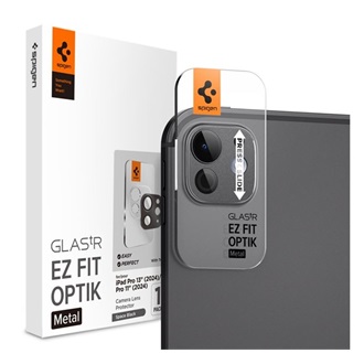IPAD Pro 11 (2024) SPIGEN OPTIK PRO METAL kameravédő üveg 2db 9H FEKETE
