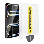 IPAD Pro 12.9 (2022) / Pro 12.9 (2021) GIGAPACK Képernyővédő üveg 0.3mm, NEM íves + segédkeret, ÁTLÁTSZÓ