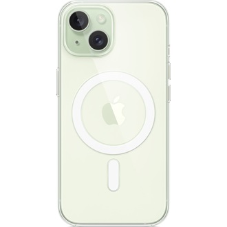 Apple IPHONE 15 CLEAR CASE WITH MAGSAFE okostelefon tok