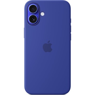 Apple IPHONE 16 PLUS SILICONE CASE WITH MAGSAFE - ULTRAMARINE okostelefon szilikon tok kék