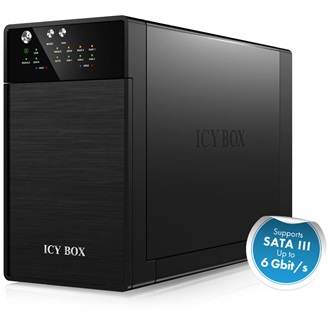Raidsonic ICY BOX IB-RD3620SU3  3.5" USB3.0 SATA3 eSATA külső ház