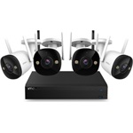 Imou IP wifi csőkamera szett - NVR1104/F22FE kit (4x 2MP-2,8mm, H265, mikr., FullColor + IR30m; 1x NVR 4csat, 1TB HDD)