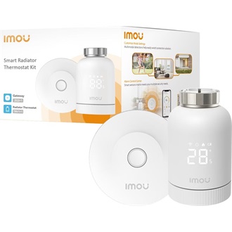 Imou TRV1 Kit ZigBee radiátor termosztát + okosotthon vezérlő fehér