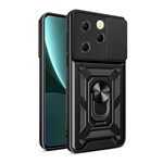 Infinix Hot 40 Pro 4G Gigapack Defender szilikon telefonvédő ütésállóság, kameravédő, FEKETE