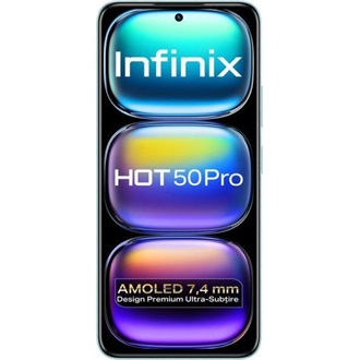 Infinix Hot 50 Pro 6,78" LTE 8/256GB DualSIM fekete okostelefon