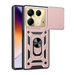 Infinix Note 40 4G Gigapack Defender szilikon telefonvédő ütésállóság, kameravédő, ROZÉARANY