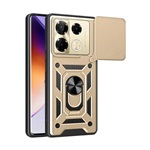 Infinix Note 40 Pro 4G Gigapack Defender szilikon telefonvédő ütésállóság, kameravédő, ARANY