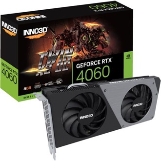 Inno3D GeForce RTX 4060 Twin X2 OC 8GB GDDR6 128-bit grafikus kártya