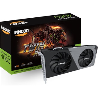 Inno3D GeForce RTX 4060 Twin X2 8GB GDDR6 128-bit grafikus kártya