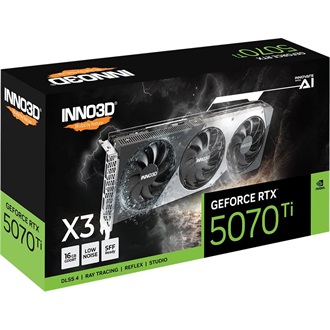 Inno3D GeForce RTX 5070 Ti X3 OC 16GB GDDR7 256-bit grafikus kártya