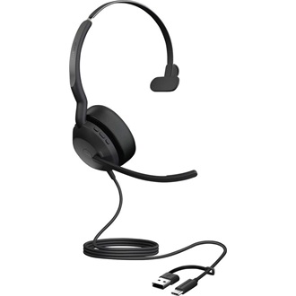 JABRA EVOLVE2 50 USB C/A MS MONO W/O BTBLUETOOTH LOGO FOR CO