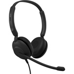 JABRA EVOLVE 10 STEREO USB-A LEATHERETTES BLK