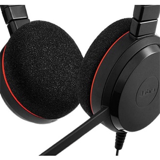 Jabra Evolve 20 MS fejhallgató headset fekete