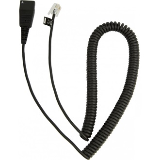 JABRA PC CORD QD TO 3.5 MM MAC BOOKS BIZ 1500 2300 2400 II  IN