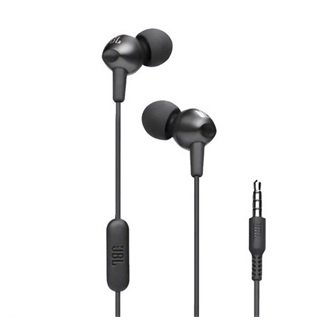 JBL C200SI fülhallgató SZTEREO (3.5mm jack, mikrofon, felvevő gomb) FEKETE