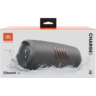JBL Charge 5 vízálló 2.0 hangszóró szürke