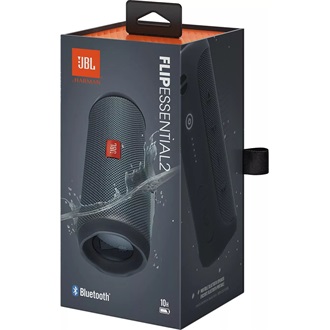 JBL Flip Essential 2 vízálló 2.0 hangszóró fekete