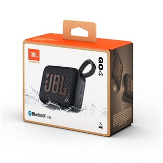 JBL Go 4 vízálló 1.0 hangszóró fekete