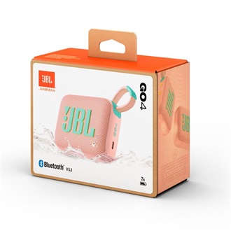 JBL Go 4 vízálló 1.0 hangszóró rózsaszín