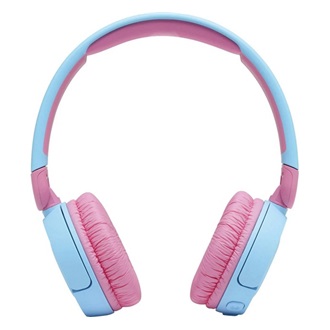 JBL JR310BT bluetooth fejhallgató SZTEREO (v5.0, mikrofon, felvevő gomb, összehajtható, GYEREK méret) VILÁGOSKÉK