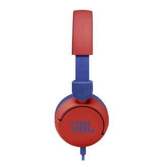 JBL JR310 vezetékes fejhallgató SZTEREO (3.5mm jack, mikrofon, felvevő gomb, GYEREK méret) PIROS