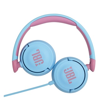 JBL JR310 vezetékes fejhallgató SZTEREO (3.5mm jack, mikrofon, felvevő gomb, GYEREK méret) VILÁGOSKÉK