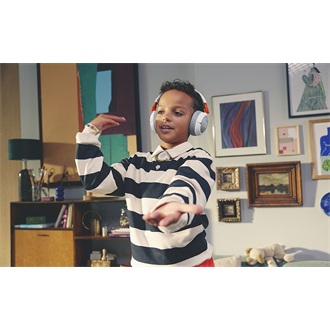 JBL JR 470 NC vezeték nélküli zajszűrős pink gyermek fejhallgató