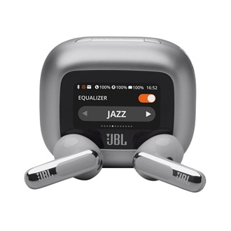 JBL LIVE FLEX3 bluetooth fülhallgató SZTEREO v5.3, IP54 + töltőtok, EZÜST