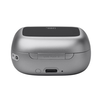 JBL LIVE FLEX3 bluetooth fülhallgató SZTEREO v5.3, IP54 + töltőtok, EZÜST
