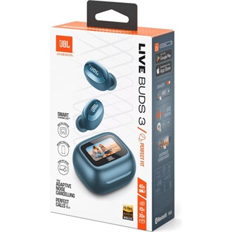 JBL Live Buds 3 True Wireless Bluetooth zajszűrős kék fülhallgató