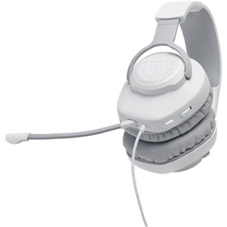 JBL QUANTUM100WHT gaming fejhallgató headset fehér