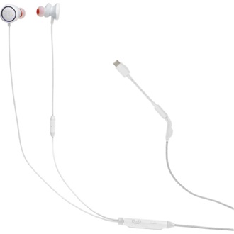 JBL Quantum 50 C vezetékes fehér gamer USB-C fülhallgató