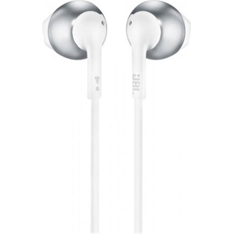 JBL T205CRM mikrofonos króm-fehér fülhallgató