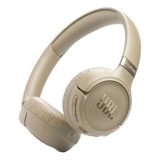 JBL TUNE 680NC bluetooth fejhallgató SZTEREO (v6, mikrofon, aktív zajszűrő, multipoint, összehajtható + kábel) BÉZS