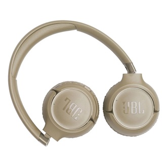 JBL TUNE 680NC bluetooth fejhallgató SZTEREO (v6, mikrofon, aktív zajszűrő, multipoint, összehajtható + kábel) BÉZS