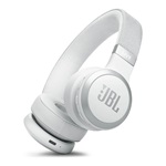 JBL TUNE 680NC bluetooth fejhallgató SZTEREO (v6, mikrofon, aktív zajszűrő, multipoint, összehajtható + kábel) FEHÉR