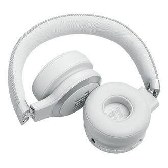 JBL TUNE 680NC bluetooth fejhallgató SZTEREO (v6, mikrofon, aktív zajszűrő, multipoint, összehajtható + kábel) FEHÉR
