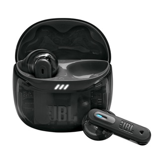 JBL TUNE FLEX2 GHOST EDITION bluetooth fülhallgató SZTEREO (v5.3, TWS, mikrofon, aktív zajszűrő, IP54 + töltőtok) FEKETE