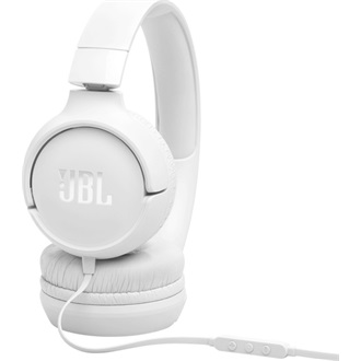 JBL Tune520C  USB-C vezetékes mikrofonos fehér fejhallgató