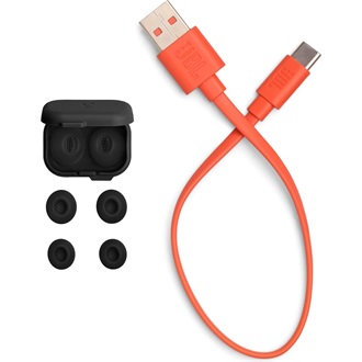 JBL Tune Flex 2 True Wireless vízálló fülhallgató headset fekete-átlátszó