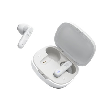 JBL VIBE FLEX bluetooth fülhallgató SZTEREO (v5.2, TWS, mikrofon, mélyhang kiemelés, IP54 + töltőtok) FEHÉR