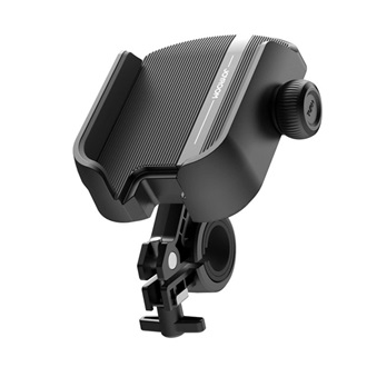 JOYROOM JR-ZS431 kerékpáros és motoros telefontartó (kormányra rögzíthető, 360°, 4.7-7" méret) FEKETE