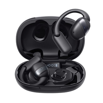 JOYROOM OPENFREE bluetooth fülhallgató SZTEREO v5.4, IPX4 + töltőtok, FEKETE