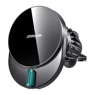 Joyroom JR-ZS409_B 15W telefon vezeték nélküli töltő adapter / autós tartó fekete