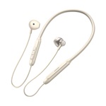 JOYROOM bluetooth fülhallgató SZTEREO (V5.4, nyakba akasztható, mikrofon, IP54 vízálló, SPORT) KRÉM / FEHÉR